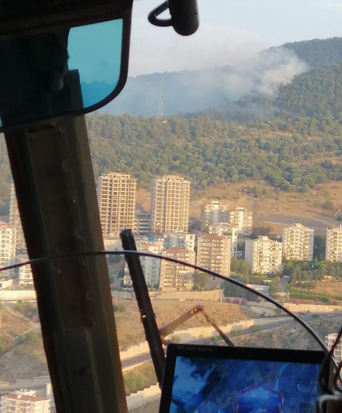 İzmir'de orman yangını -3