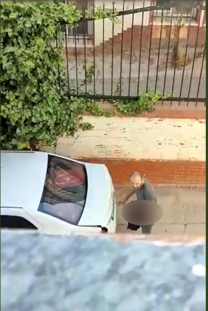 Okulun önünde cinsel organını teşhir eden şüpheli tutuklandı -1