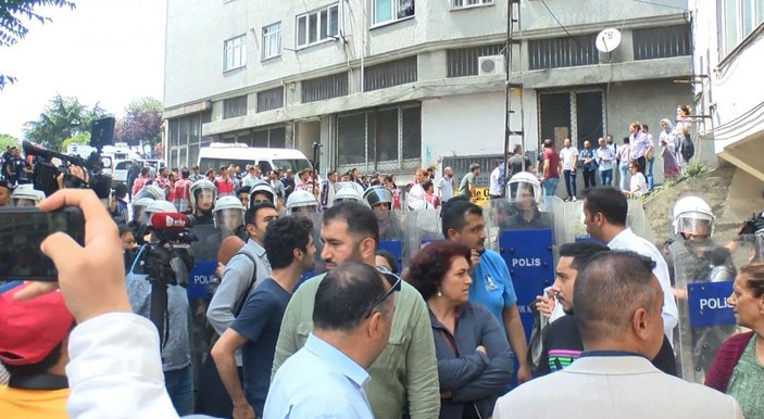 Beyoğlu'nda ikinci gün de kentsel dönüşüm gerginliği yaşandı -1