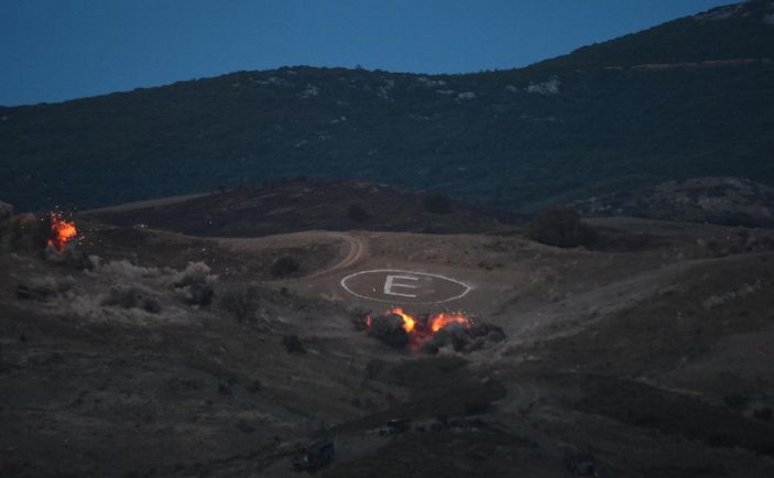 Efes-2022 Seçkin Gözlemci Günü'nün gece safhası nefes kesti -6