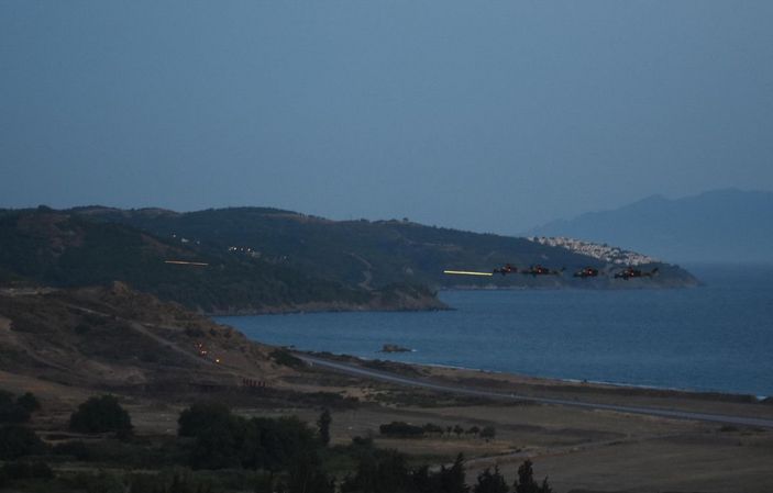 Efes-2022 Seçkin Gözlemci Günü'nün gece safhası nefes kesti -2