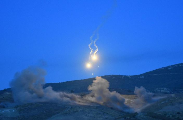 Efes-2022 Seçkin Gözlemci Günü'nün gece safhası nefes kesti -8