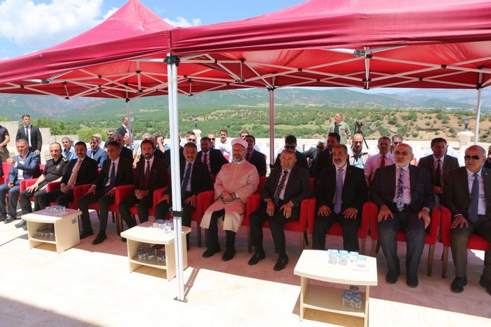 Diyanet İşleri Başkanı Erbaş Tunceli’de cemevi ziyaret etti, Hz. Ali Camisi'nin açılışını yaptı -6