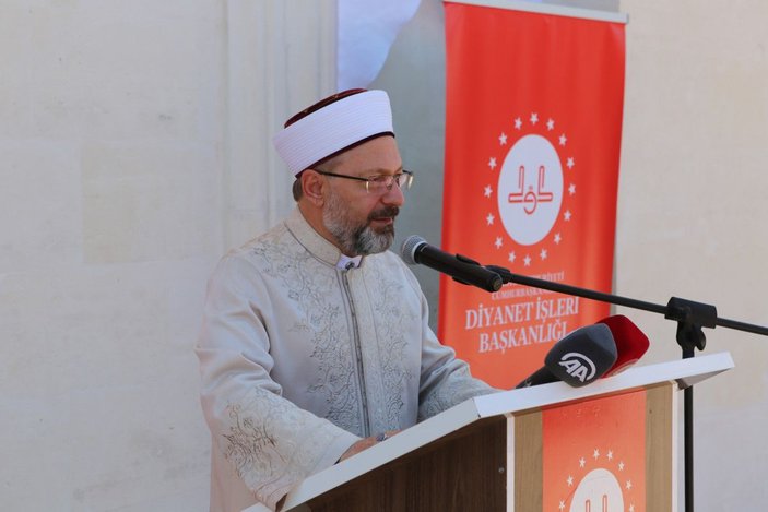 Diyanet İşleri Başkanı Erbaş Tunceli’de cemevi ziyaret etti, Hz. Ali Camisi'nin açılışını yaptı -8