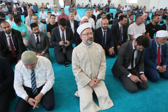 Diyanet İşleri Başkanı Erbaş Tunceli’de cemevi ziyaret etti, Hz. Ali Camisi'nin açılışını yaptı -10