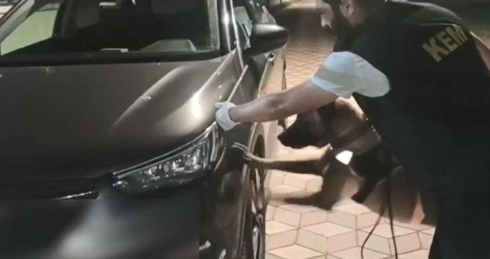 Cipin motorundan 5 kilo uyuşturucu çıktı -1