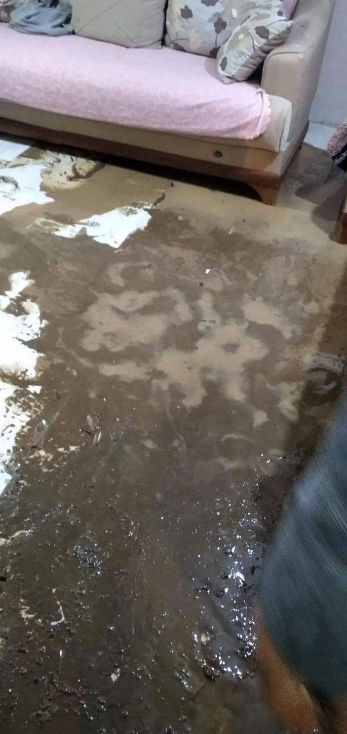 Ordu'da dere taştı, 9 evi su bastı -6