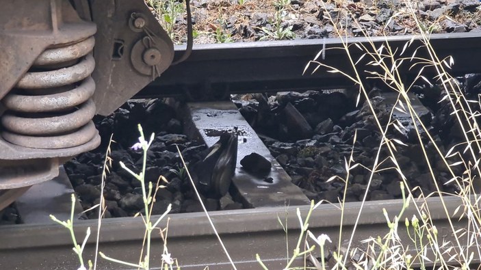 Yük treninin altında kalan vatandaş hayatını kaybetti -1