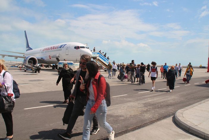 Rize-Artvin Havalimanı'nı 1 ayda, 48 bin yolcu kullandı -4