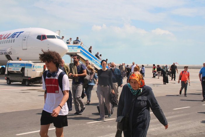 Rize-Artvin Havalimanı'nı 1 ayda, 48 bin yolcu kullandı -1