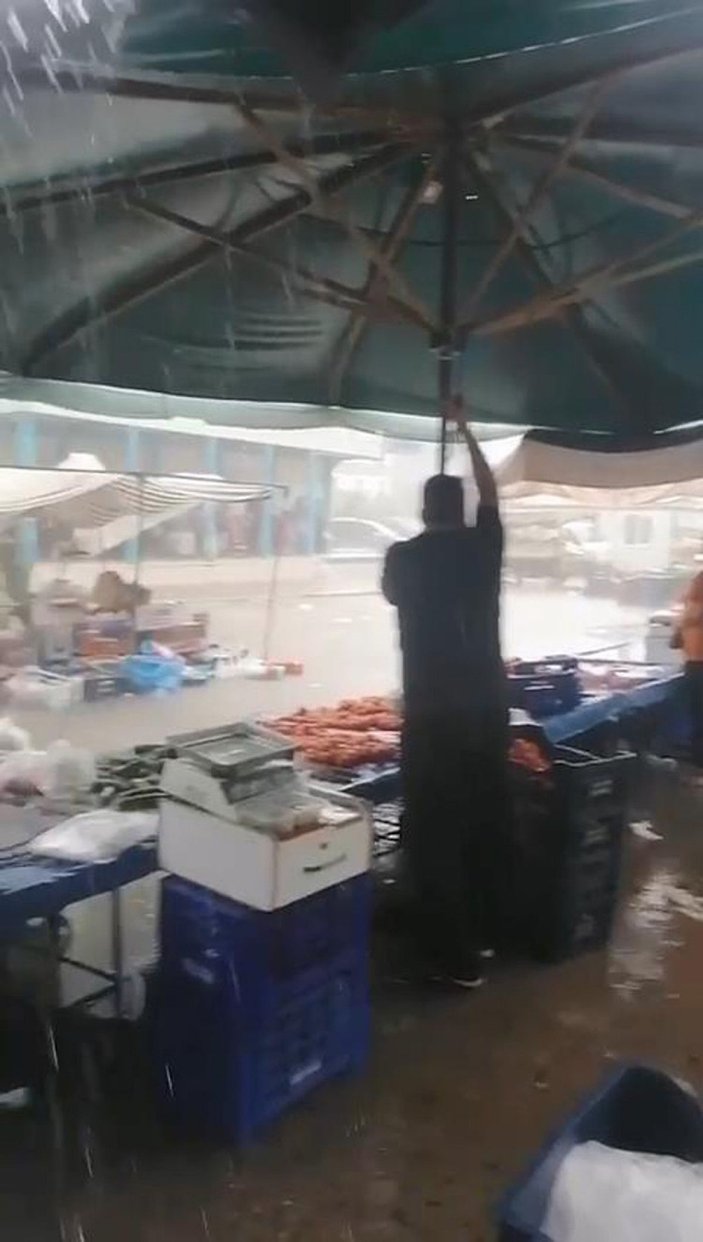 Antalya'da 'yaz yağmuru' günlük yaşamı olumsuz etkiledi -7