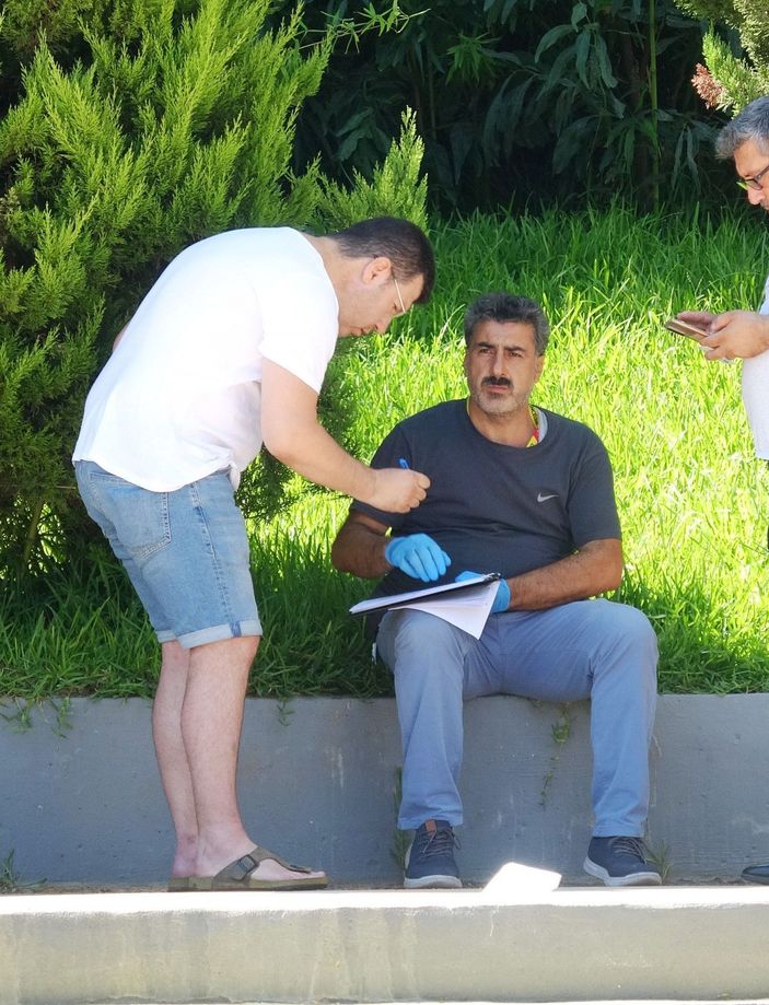 Dalgıcın eline vurup, düşürdüğü telefonu alarak kaçtı -3