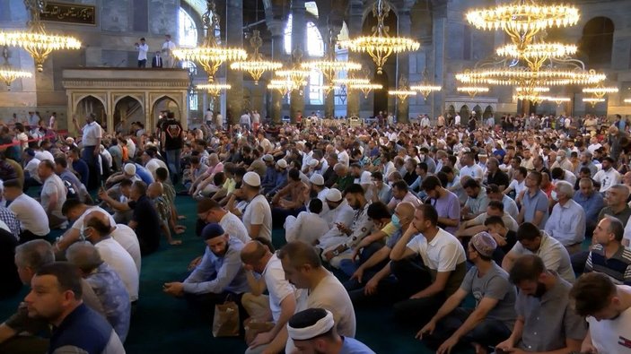 Ayasofya Camii'nde 251 şehit için hatim indirildi -4