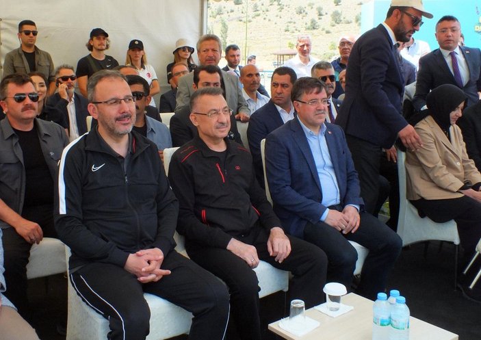 Cumhurbaşkanı Yardımcısı Oktay ve Bakan Kasapoğlu, Yozgat'ta rafting yaptı -4