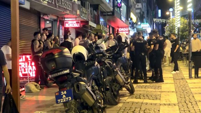 Avcılar'daki esnaf kavgası kamerada -7