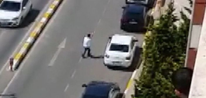 Pendik'te düğün salonuna kurşun yağmuru kamerada  -1