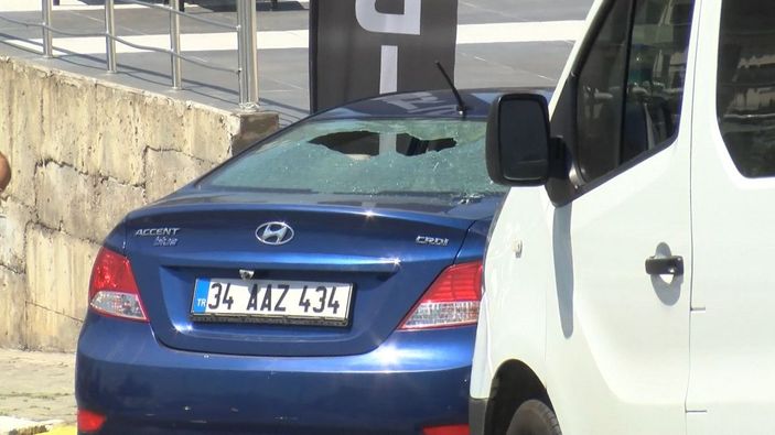 Pendik'te düğün salonuna kurşun yağmuru kamerada  -7