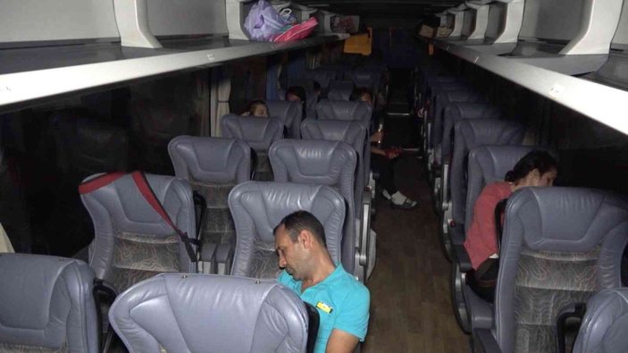 Kırıkkale'de arızalı otobüsle yolcu taşıyan firmaya ceza