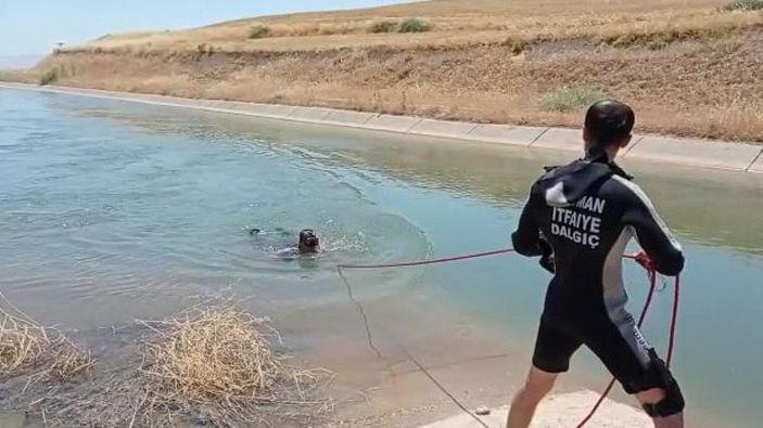 Kanala düşen kuzusu için suya atlayan çoban kayboldu -1