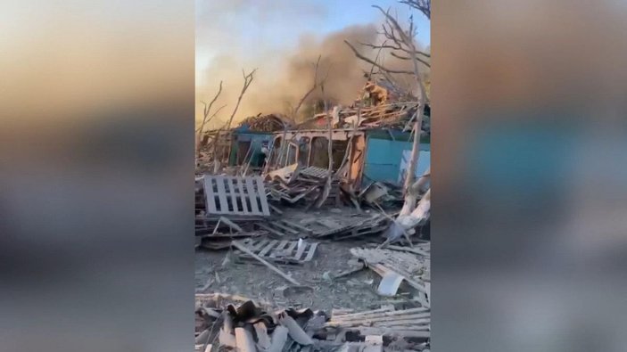 Zelenski paylaştı: Odesa bölgesine ikinci saldırı -1
