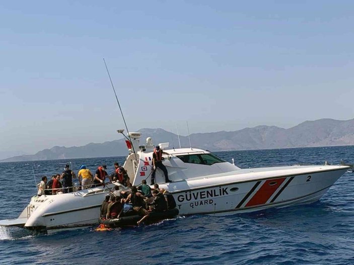 Muğla kıyılarında 108 göçmen kurtarıldı -1