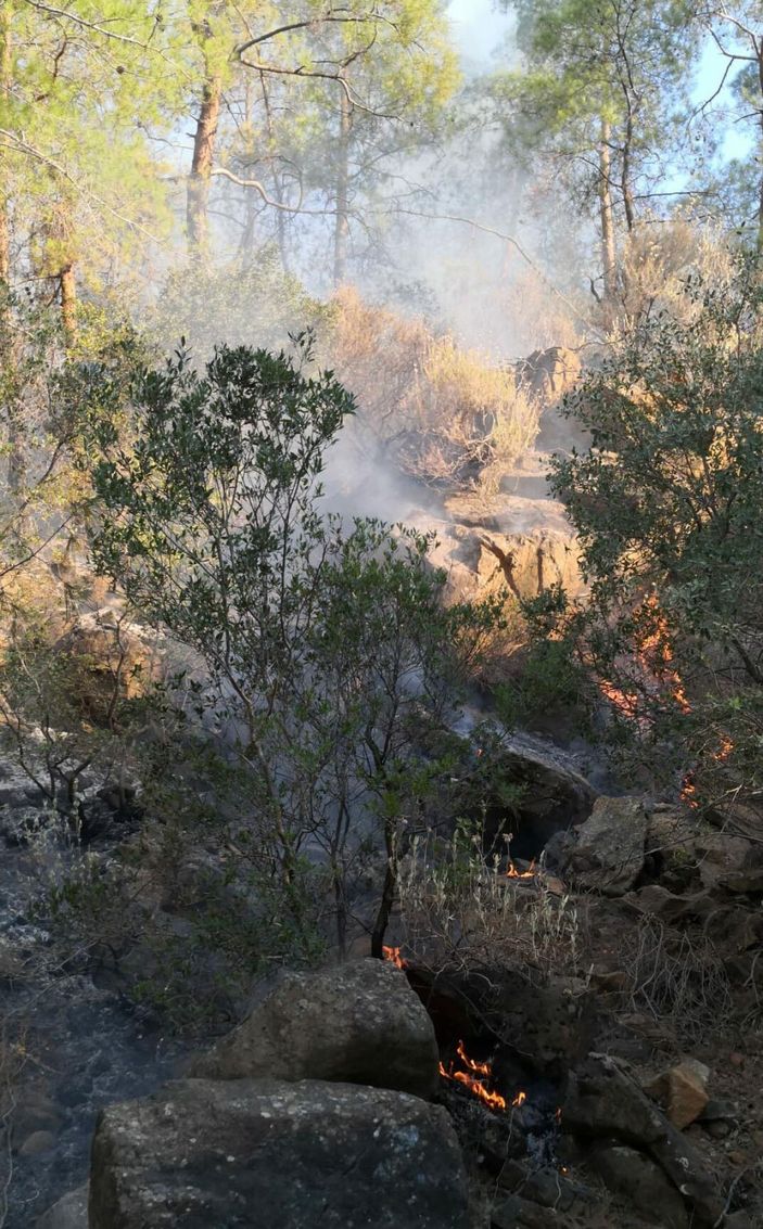 d Marmaris'te orman yangını -3