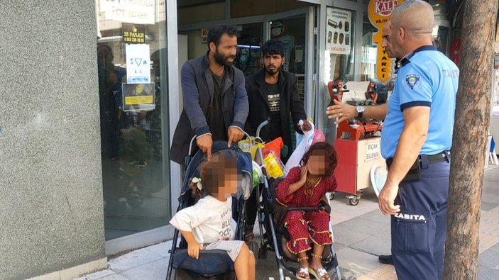 Bursa'da çocuklarını zorla dilendiren kişilerin minibüsü ve evi olduğu ortaya çıktı