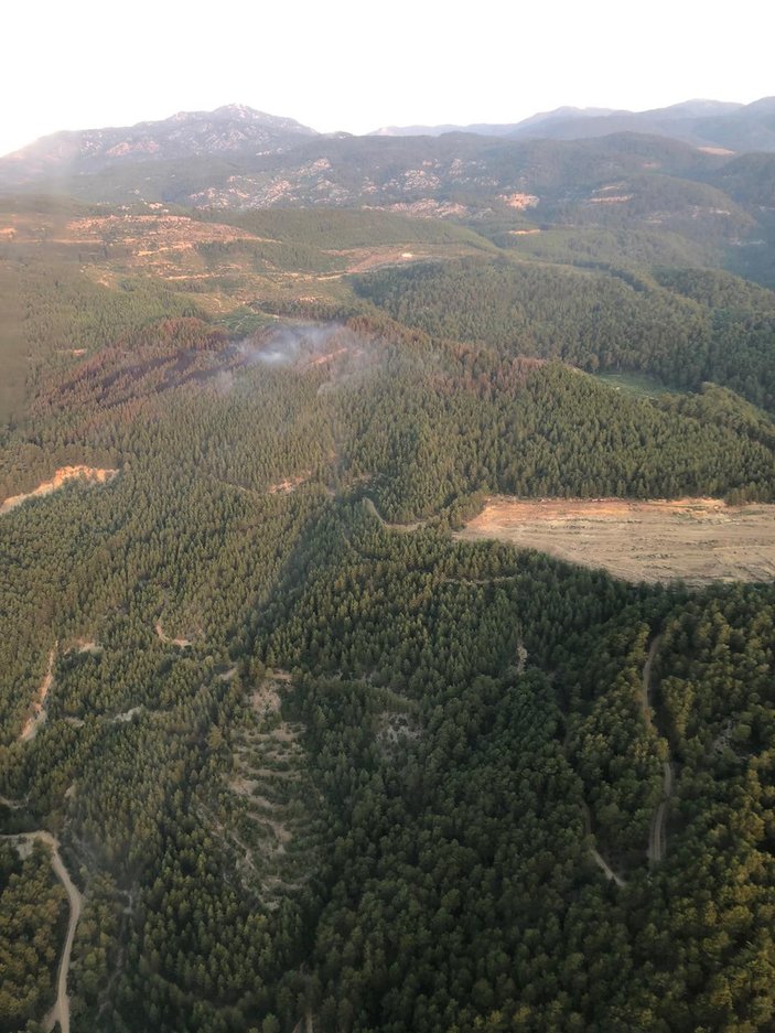 Burdur'daki orman yangını, 6 saatte kontrol altına alındı -2