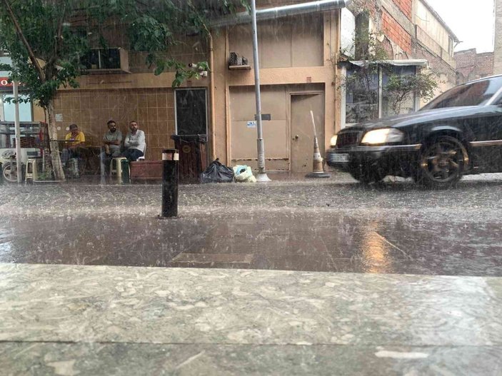 Eskişehir’de şiddetli sağanak yağış -4