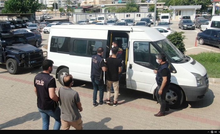 Mersin'de PKK şüphelileri adliyeye sevk edildi -1