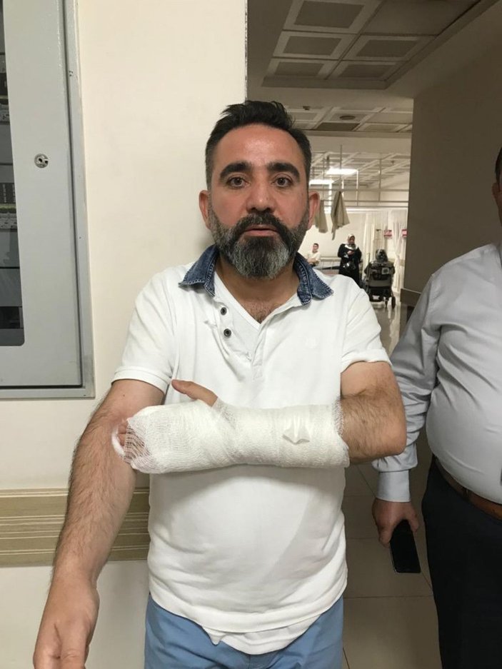 Kayseri'de avukata bıçakla saldırı -1