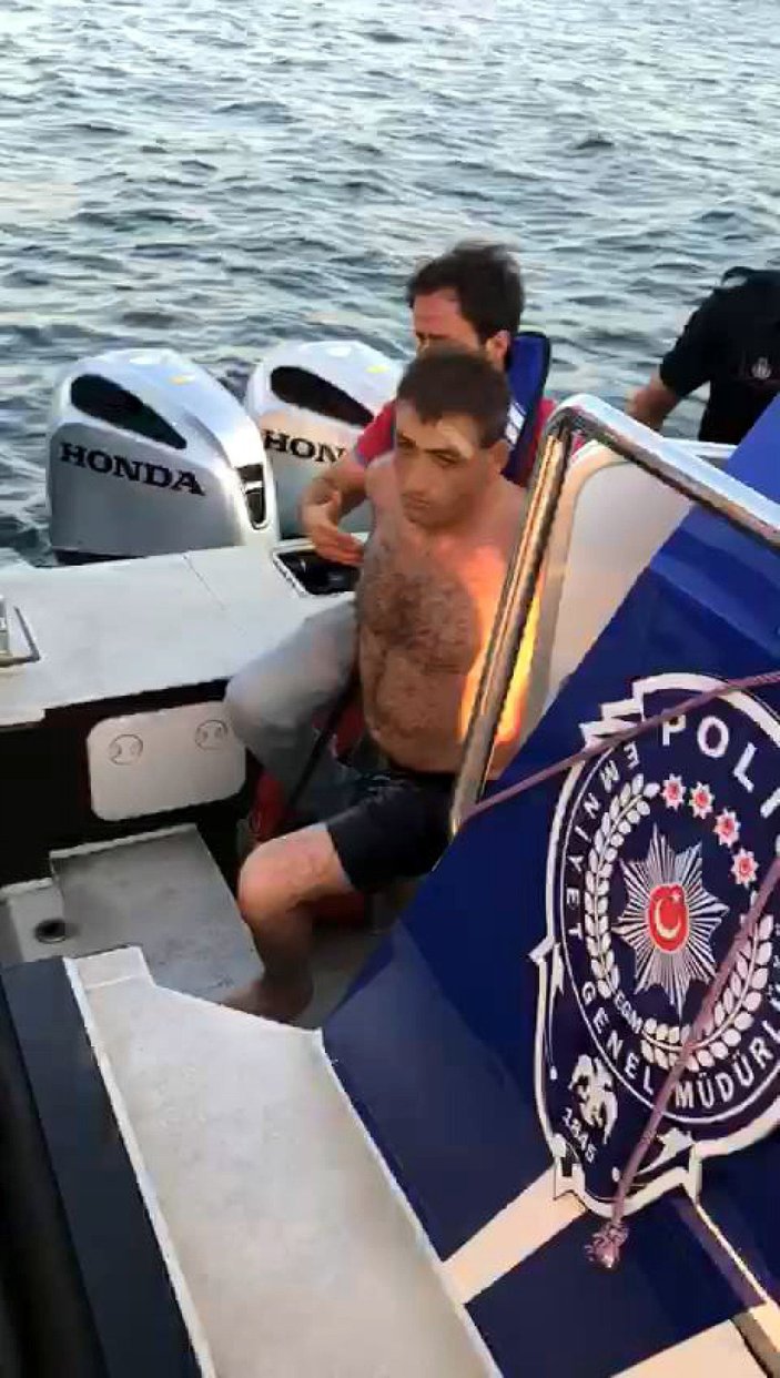 Avcılar'da polisten kaçmak için denize atlayıp 2 kilometre yüzdü -6