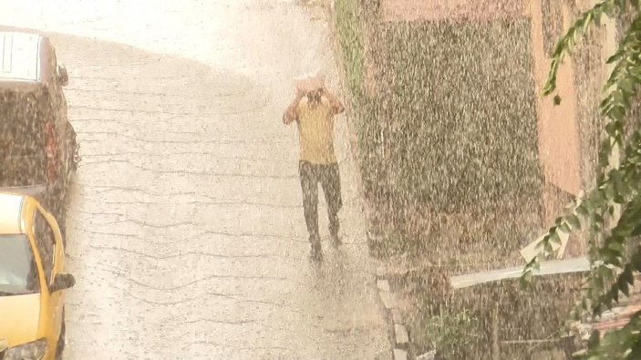 İstanbul'da boğaz çevresindeki bazı ilçelerde yağmur başladı -7