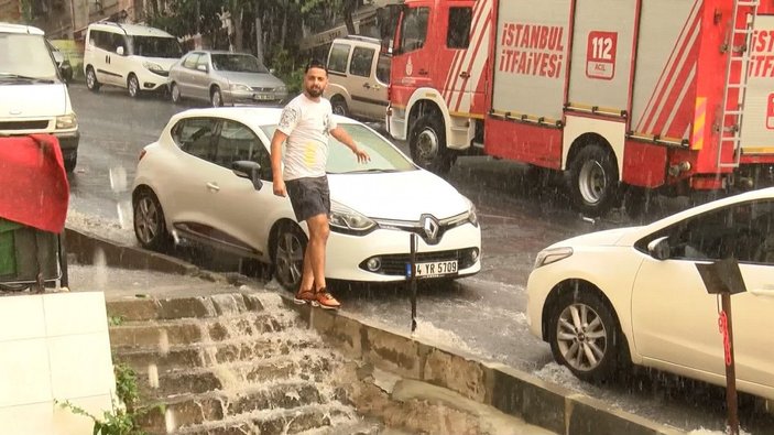İstanbul'da boğaz çevresindeki bazı ilçelerde yağmur başladı -5