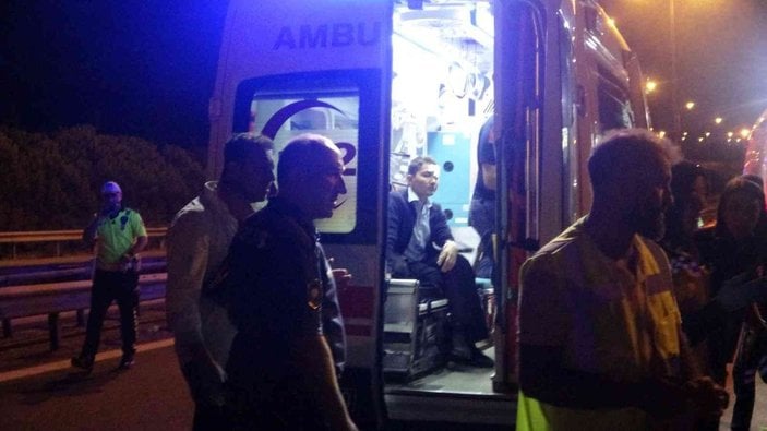 TEM’de tır, kamyon ve yolcu otobüsü kazaya karıştı: 8 yaralı -6