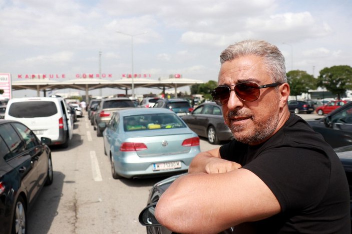 Kapıkule'de gurbetçilerin 'hüzünlü' dönüşü -6