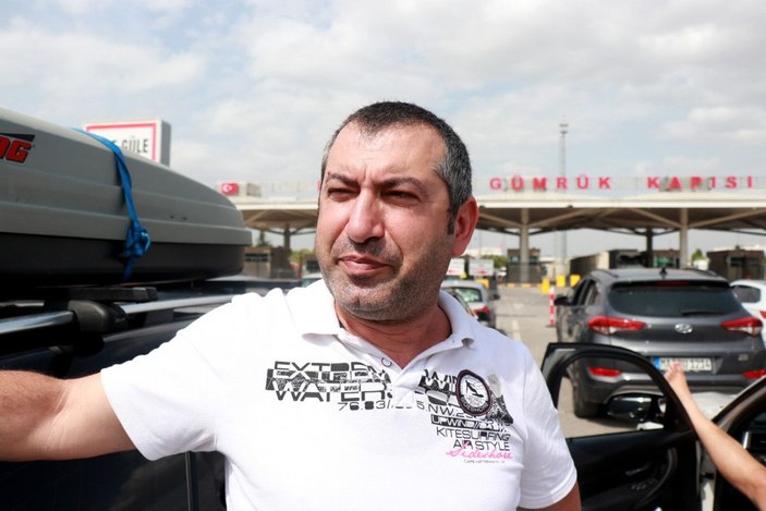 Kapıkule'de gurbetçilerin 'hüzünlü' dönüşü -7