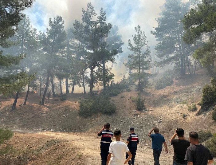 Antalya'da orman yangını (1) -3
