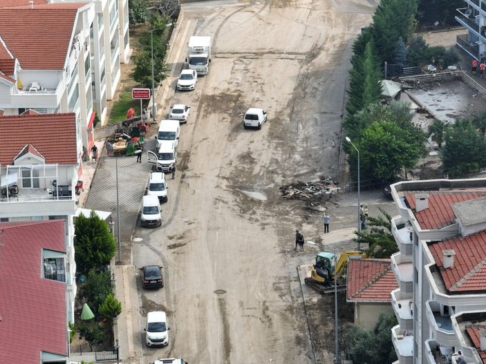 Mudanya'da sel felaketinin yaraları sarılıyor -1
