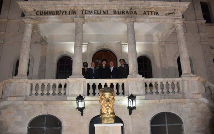 Atatürk'ün Sivas'a gelişi, temsili olarak canlandırıldı -3