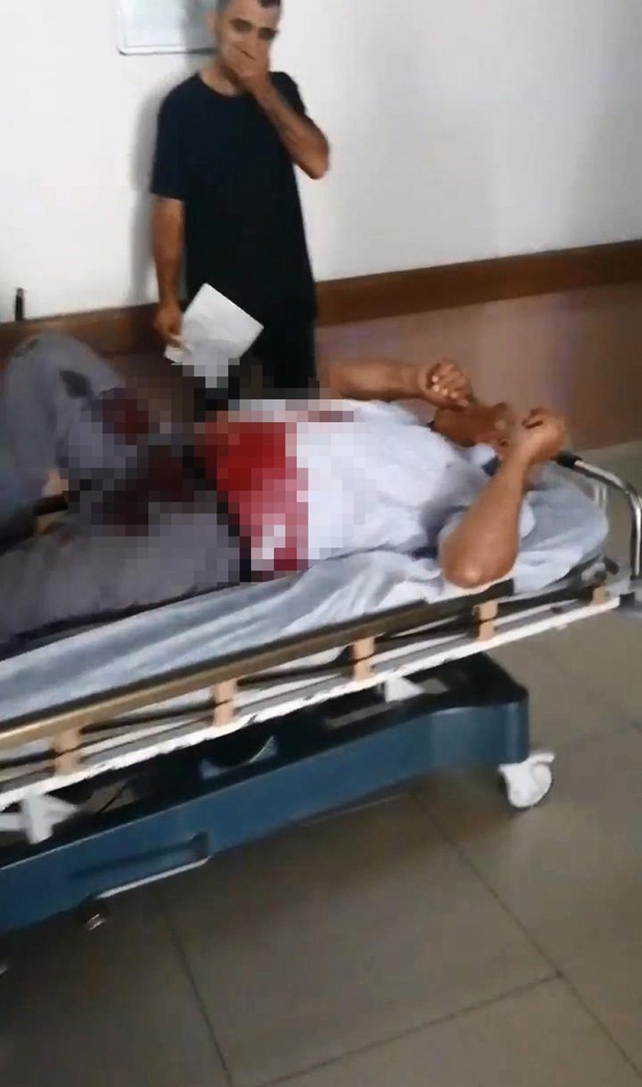 Hastanede 3 hasmını ve jandarma görevlisini bıçaklayan kadın tutuklandı -1