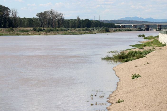 Son yağışlarla Meriç Nehri'nin debisi 2 kattan fazla arttı -5