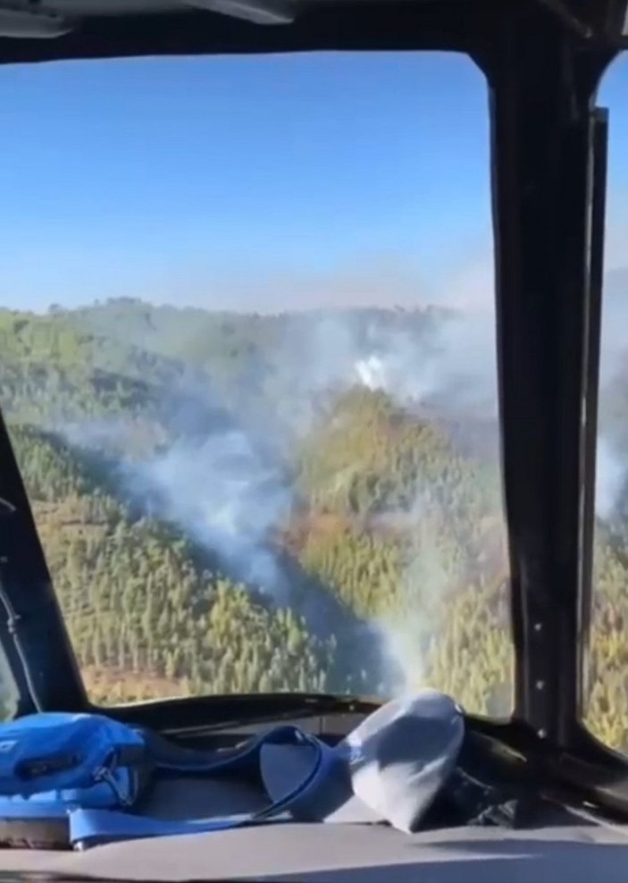 Alanya'da orman yangını (1) -2