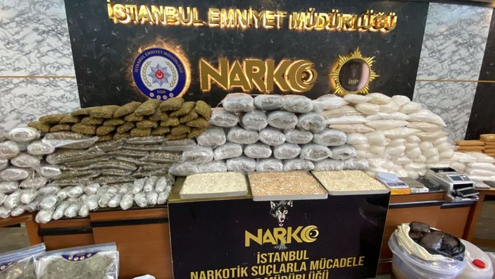  İstanbul'da son bir ayda 455 kilogram uyuşturucu ele geçirildi -8