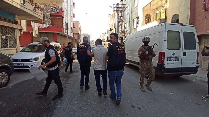Mersin'de terör operasyonu: 10 gözaltı kararı -4