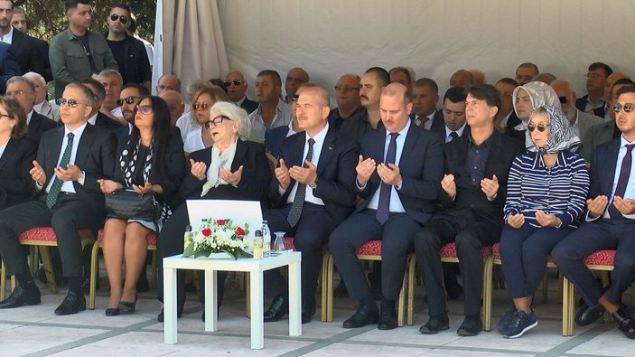 Bakan Soylu Menderes'i anma törenine katıldı -6
