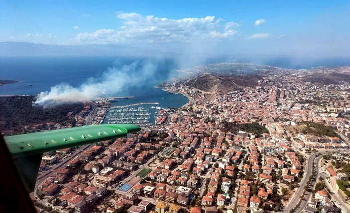 İzmir'de orman yangını (1) -4