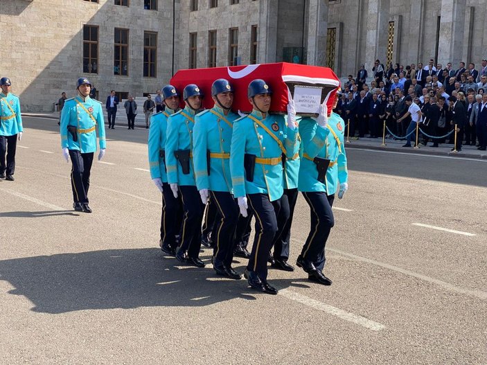 Eski milletvekili Dağıstanlı için TBMM'de tören -1