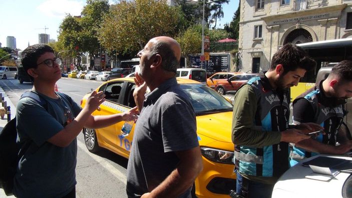 Şişli'de emniyet kemeri takmadığı için ceza yazılan taksici: Emekli memurum, meslektaşa yardımcı olmadı -4