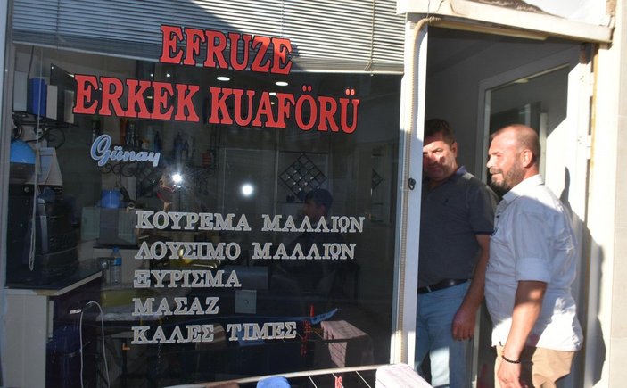 Edirne'de Bulgar ve Yunan müşterisi olan berberler, pazar günü kapanmaya karşı -4